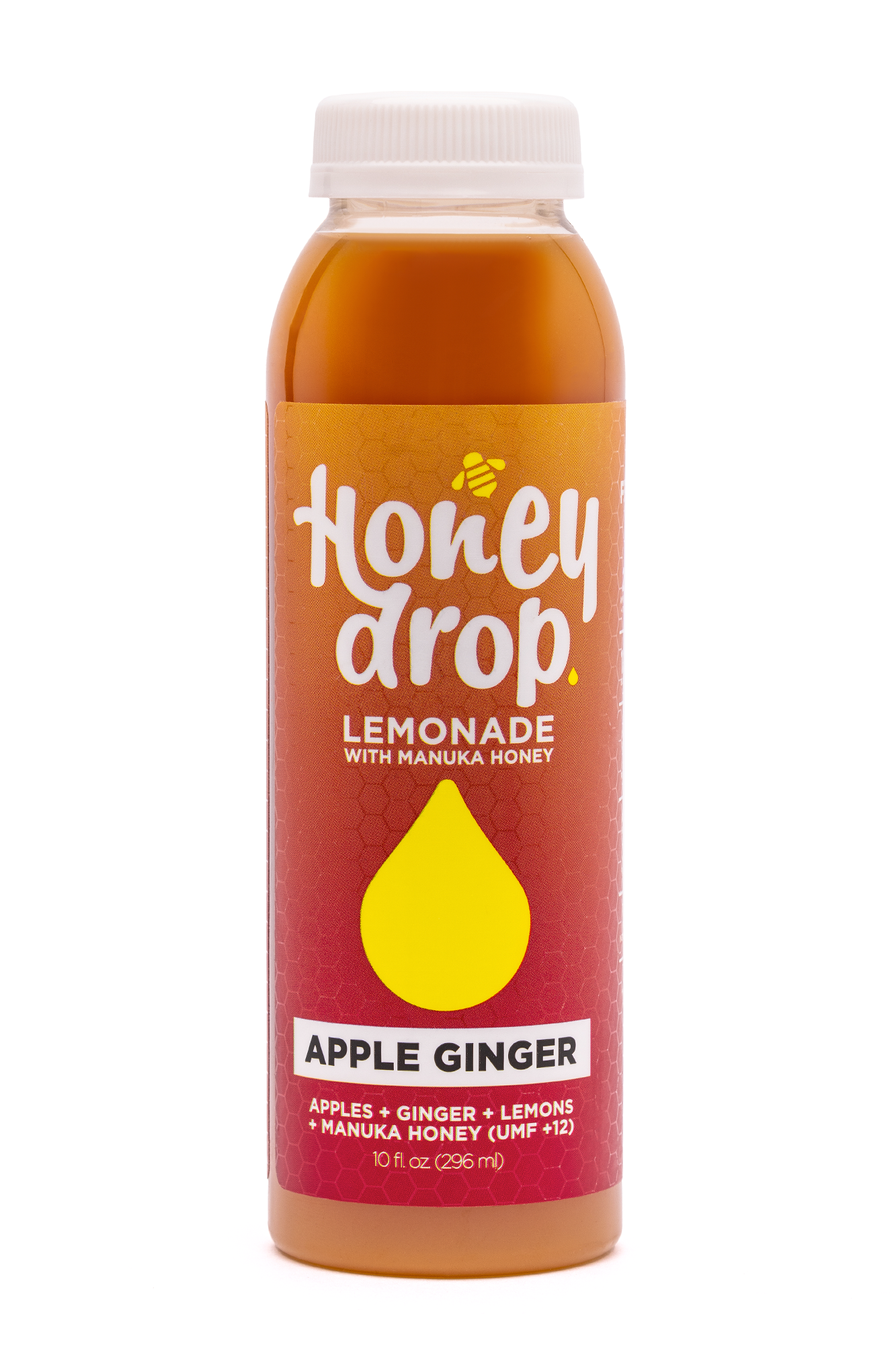 Apple Ginger'ade with Manuka Honey - 12 bottles
